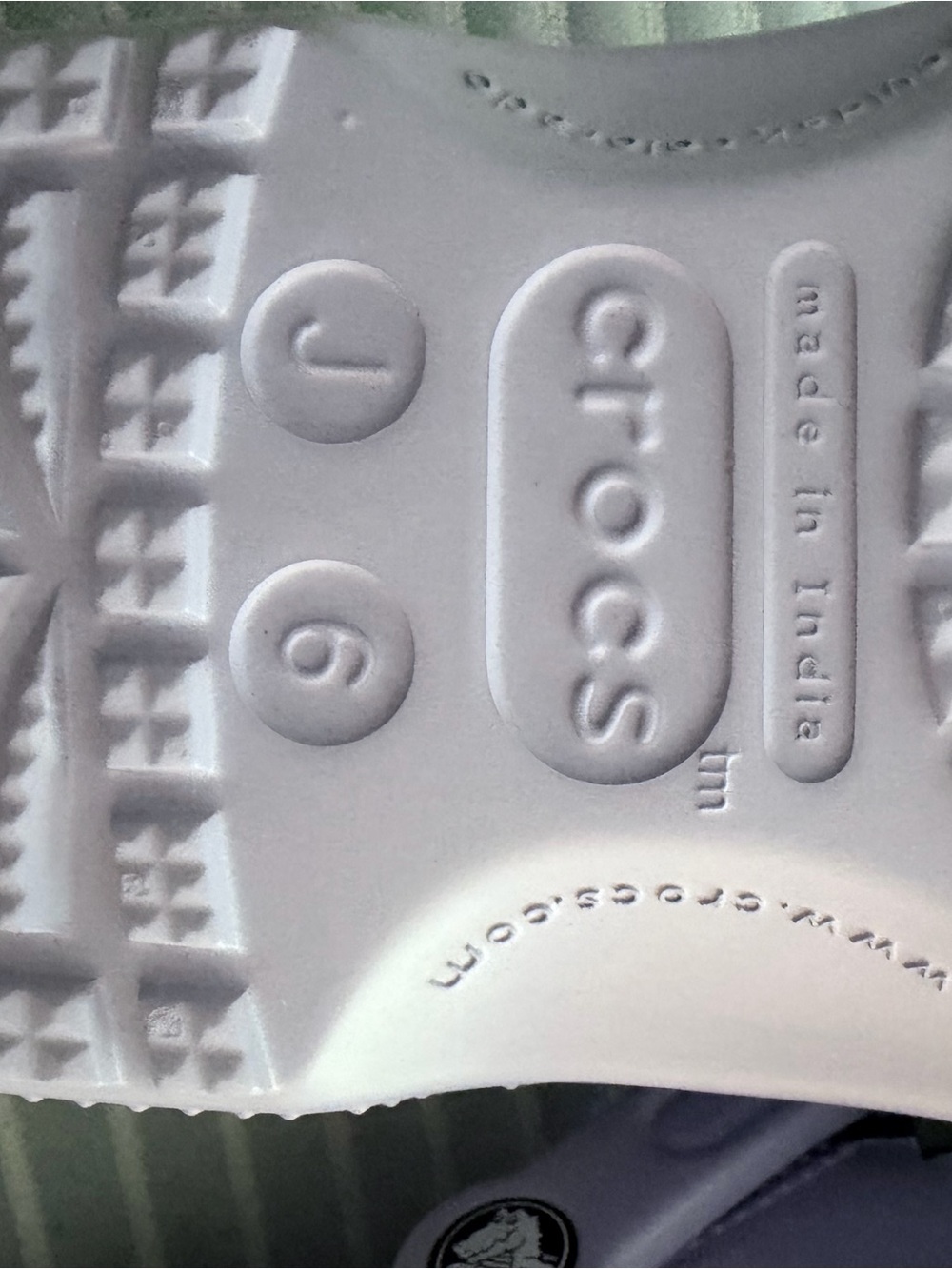 CROCS Kids Lavender Classic Clogs - Picture 2 of 3